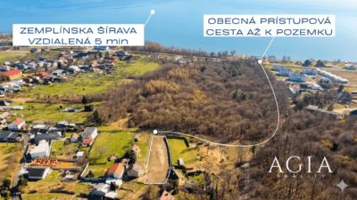 Stavebný pozemok na predaj Klokočov – Zemplínska šírava
