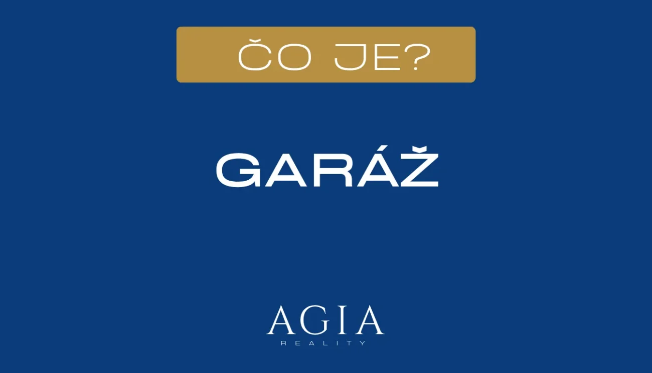 Čo je garáž a garážové státie – AGIA reality