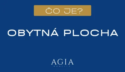 Čo je obytná plocha – AGIA reality