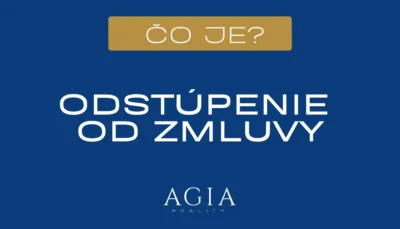 Čo je odstúpenie od zmluvy – AGIA reality