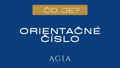 Čo je orientačné číslo – AGIA reality