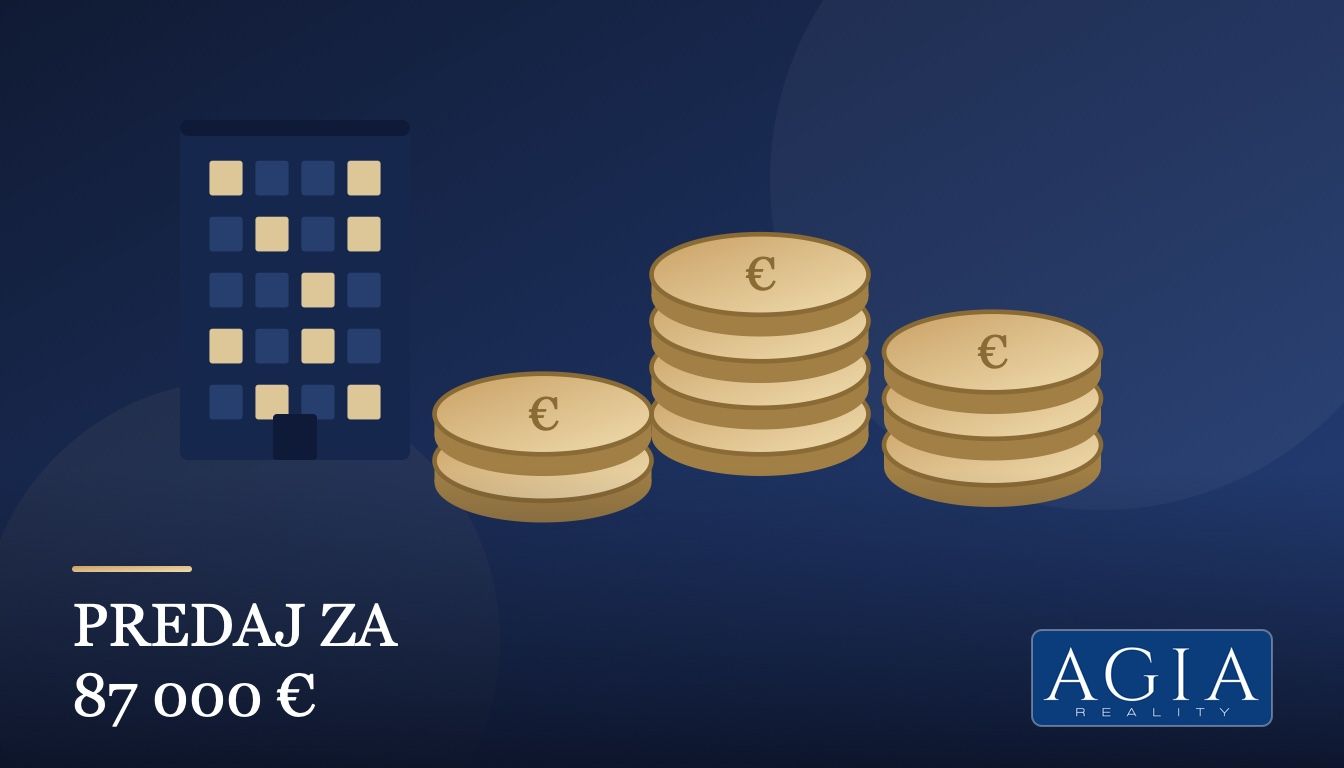 Stanovenie predajnej ceny bytu na 87 000 eur