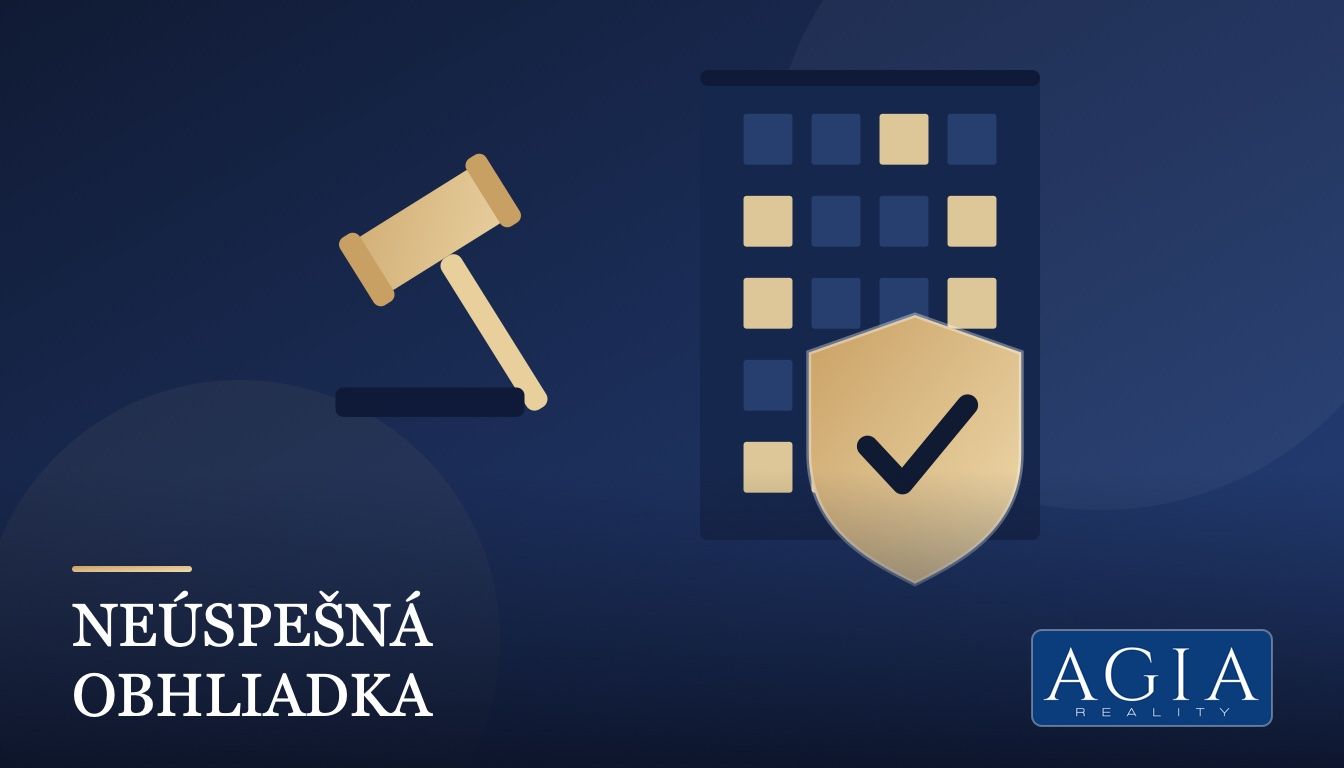 Neúspešná prvá obhliadka kvôli neschválenej hypotéke záujemcu