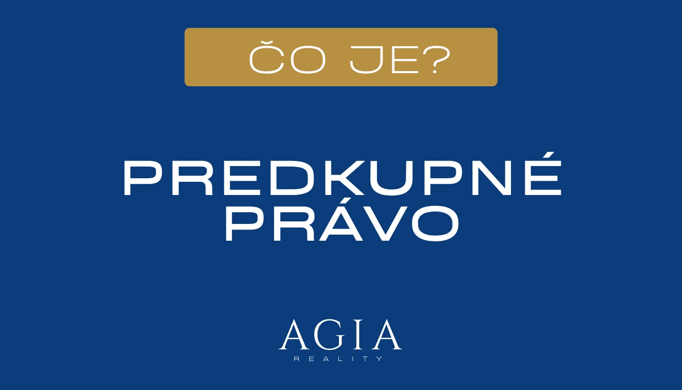Čo je predkupné právo