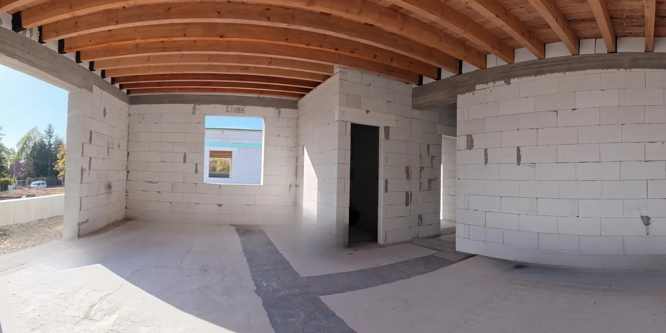 Náhľad 360° obhliadky rekreačného domu, Rezidencia LOM