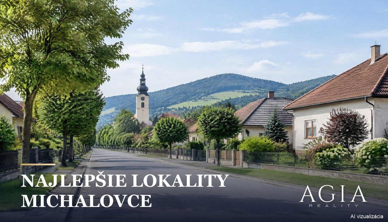 Najlepšie lokality na bývanie v Michalovciach: kde sa oplatí kúpiť byt alebo dom